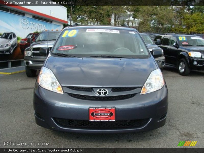 Slate Metallic / Stone 2010 Toyota Sienna LE