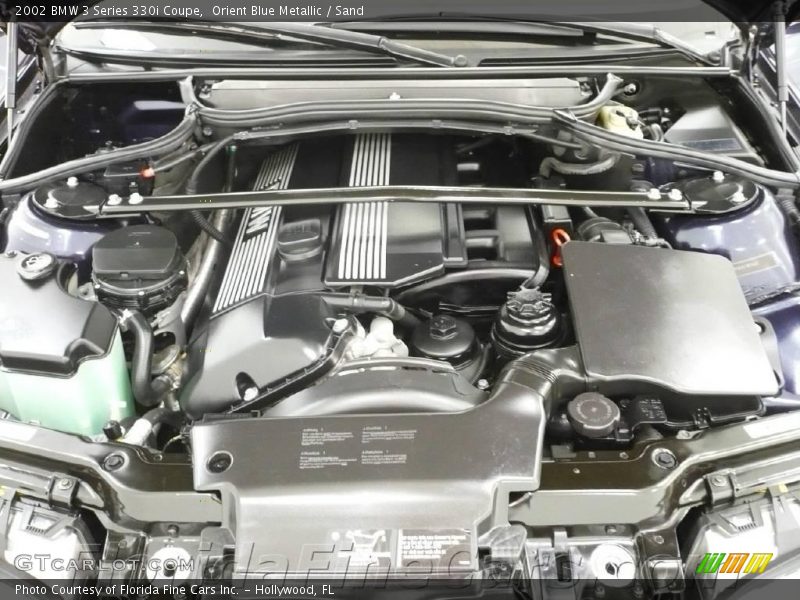 Orient Blue Metallic / Sand 2002 BMW 3 Series 330i Coupe