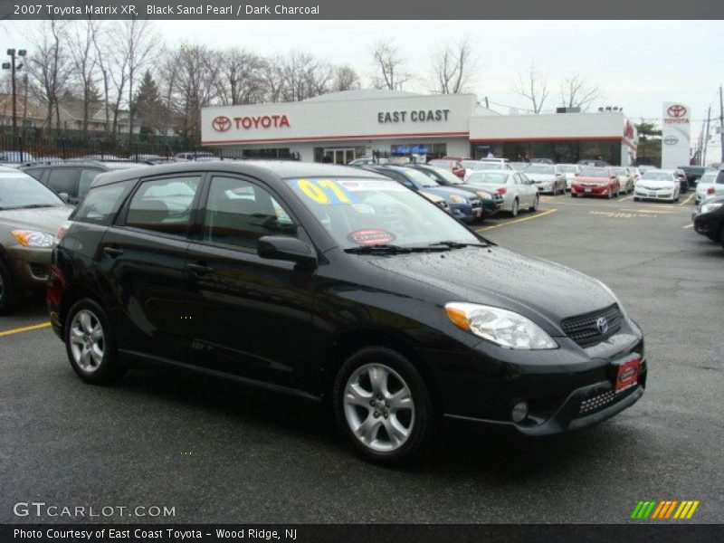 Black Sand Pearl / Dark Charcoal 2007 Toyota Matrix XR