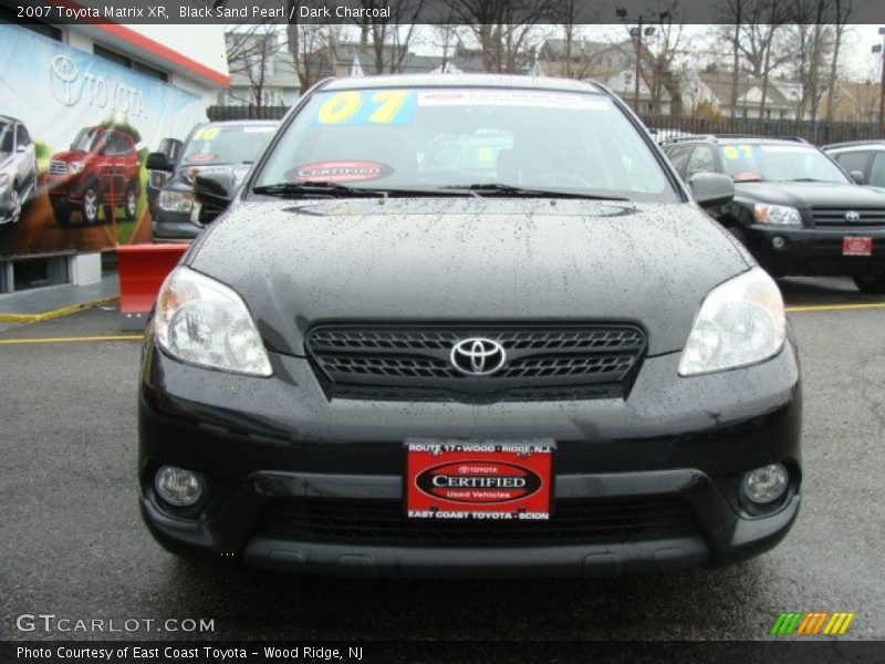 Black Sand Pearl / Dark Charcoal 2007 Toyota Matrix XR