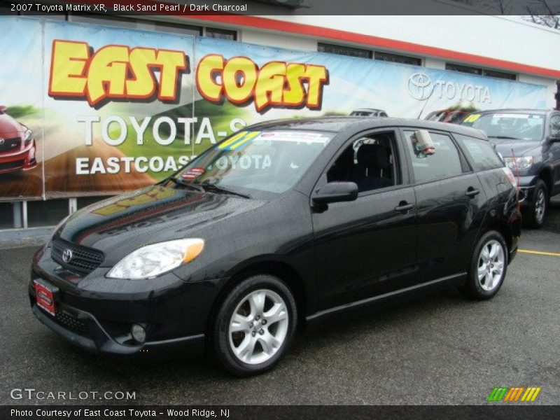 Black Sand Pearl / Dark Charcoal 2007 Toyota Matrix XR