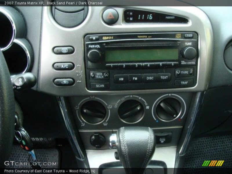 Black Sand Pearl / Dark Charcoal 2007 Toyota Matrix XR