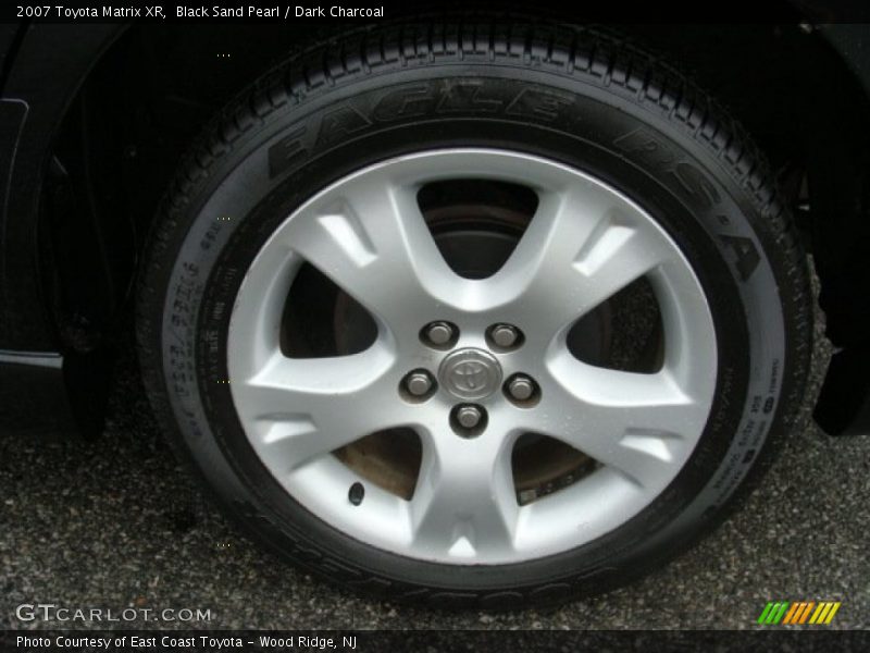 Black Sand Pearl / Dark Charcoal 2007 Toyota Matrix XR