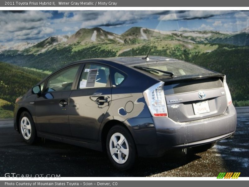 Winter Gray Metallic / Misty Gray 2011 Toyota Prius Hybrid II
