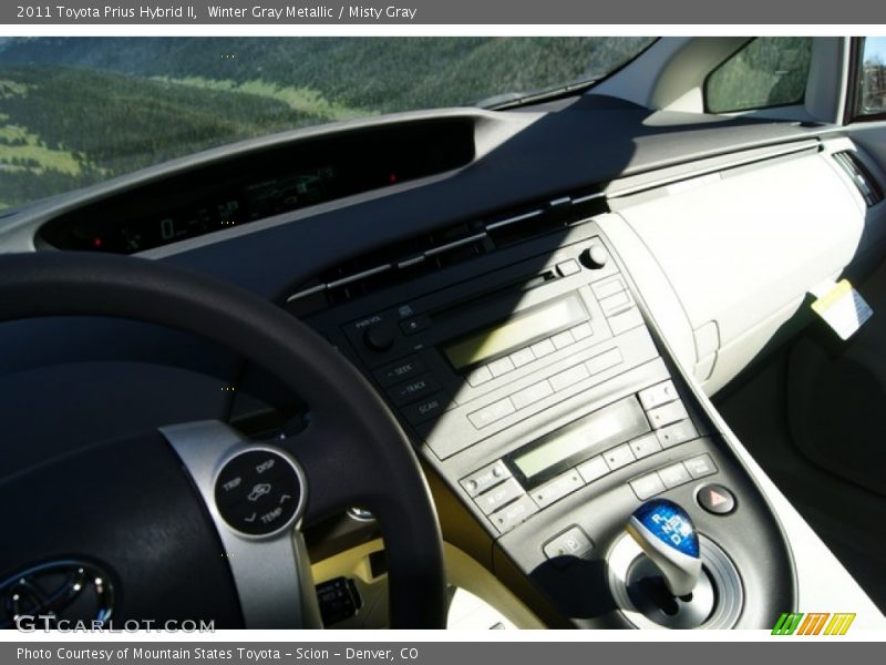 Winter Gray Metallic / Misty Gray 2011 Toyota Prius Hybrid II