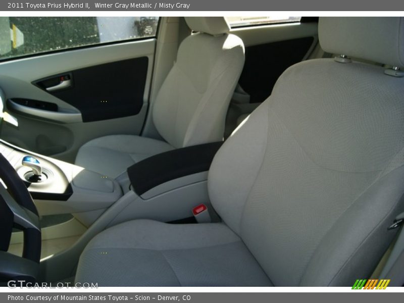Winter Gray Metallic / Misty Gray 2011 Toyota Prius Hybrid II