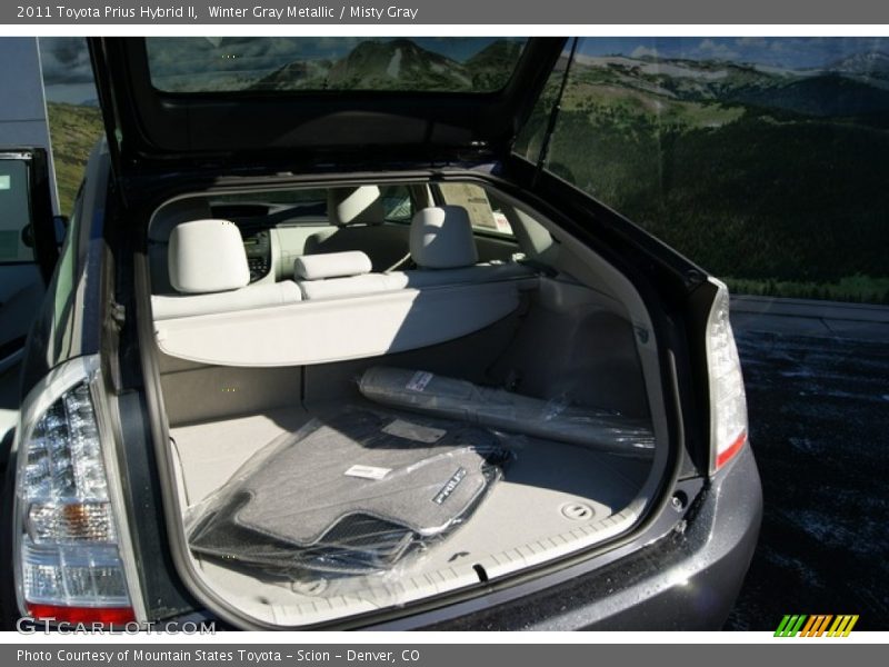Winter Gray Metallic / Misty Gray 2011 Toyota Prius Hybrid II