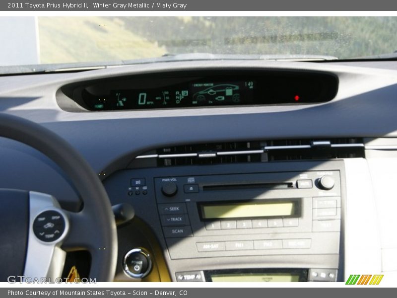 Winter Gray Metallic / Misty Gray 2011 Toyota Prius Hybrid II