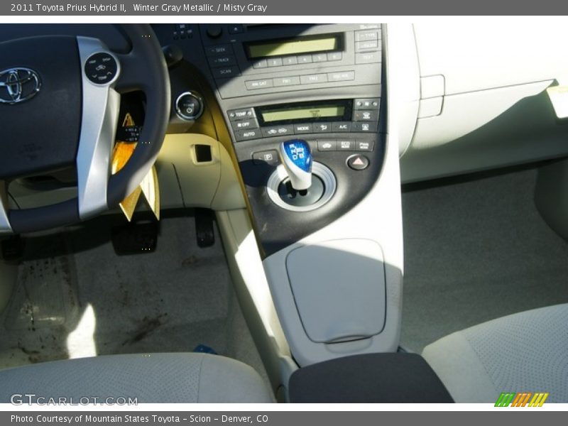 Winter Gray Metallic / Misty Gray 2011 Toyota Prius Hybrid II