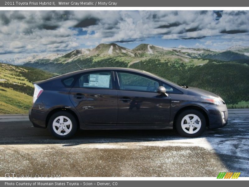 Winter Gray Metallic / Misty Gray 2011 Toyota Prius Hybrid II