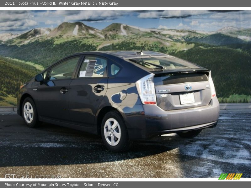 Winter Gray Metallic / Misty Gray 2011 Toyota Prius Hybrid II
