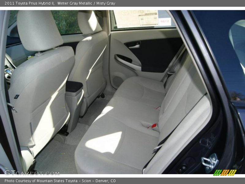 Winter Gray Metallic / Misty Gray 2011 Toyota Prius Hybrid II