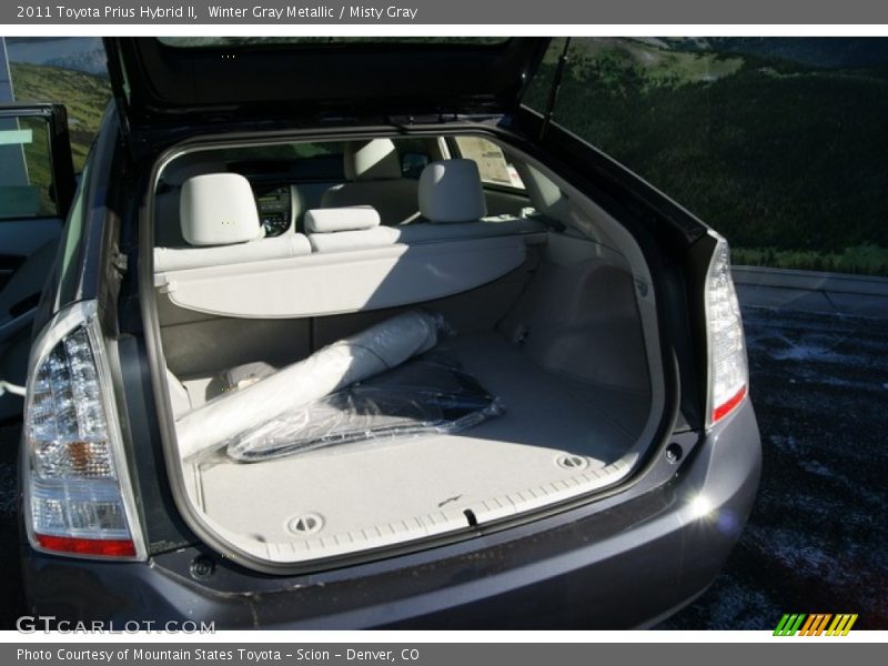 Winter Gray Metallic / Misty Gray 2011 Toyota Prius Hybrid II