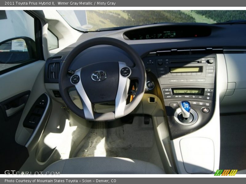 Winter Gray Metallic / Misty Gray 2011 Toyota Prius Hybrid II