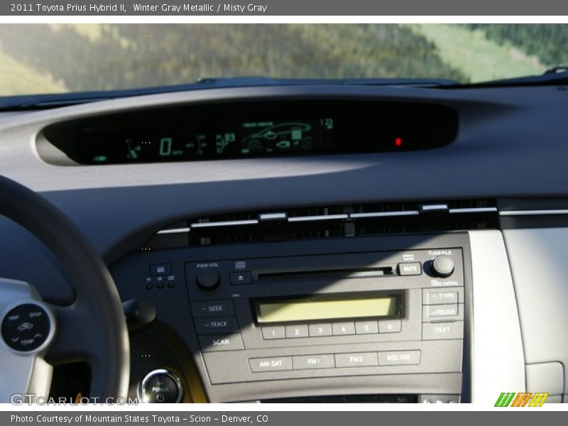 Winter Gray Metallic / Misty Gray 2011 Toyota Prius Hybrid II