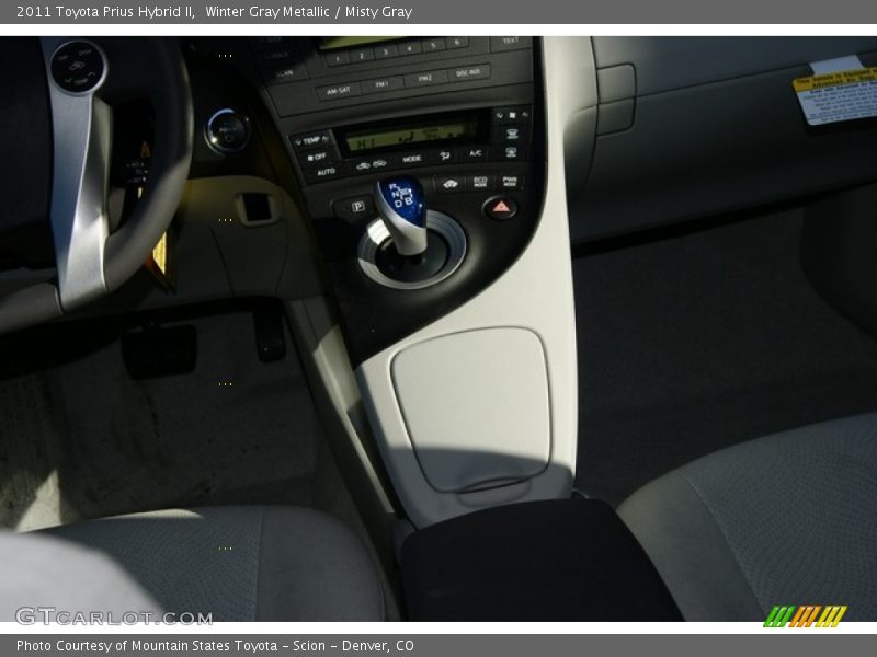 Winter Gray Metallic / Misty Gray 2011 Toyota Prius Hybrid II