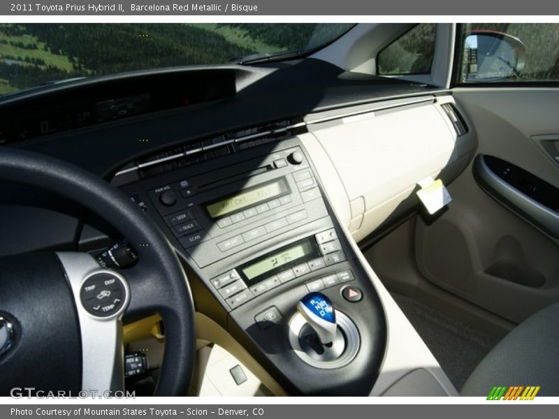 Barcelona Red Metallic / Bisque 2011 Toyota Prius Hybrid II