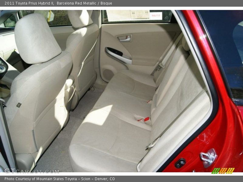 Barcelona Red Metallic / Bisque 2011 Toyota Prius Hybrid II