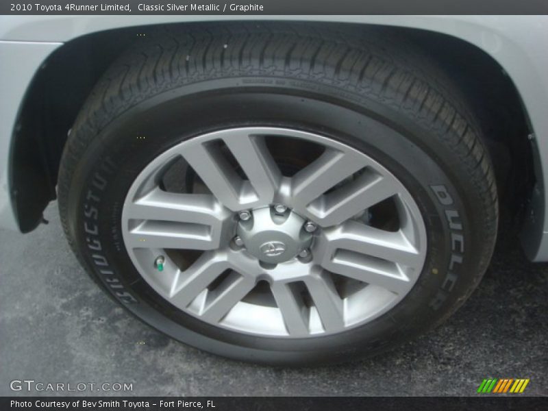 Classic Silver Metallic / Graphite 2010 Toyota 4Runner Limited
