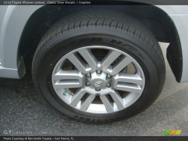 Classic Silver Metallic / Graphite 2010 Toyota 4Runner Limited