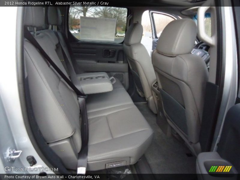  2012 Ridgeline RTL Gray Interior