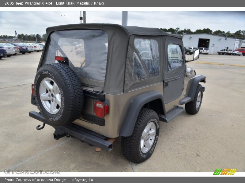 Light Khaki Metallic / Khaki 2005 Jeep Wrangler X 4x4