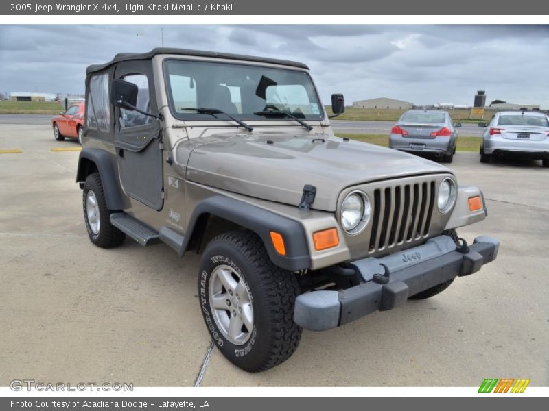Front 3/4 View of 2005 Wrangler X 4x4