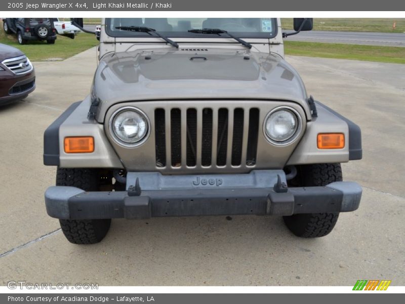 Light Khaki Metallic / Khaki 2005 Jeep Wrangler X 4x4