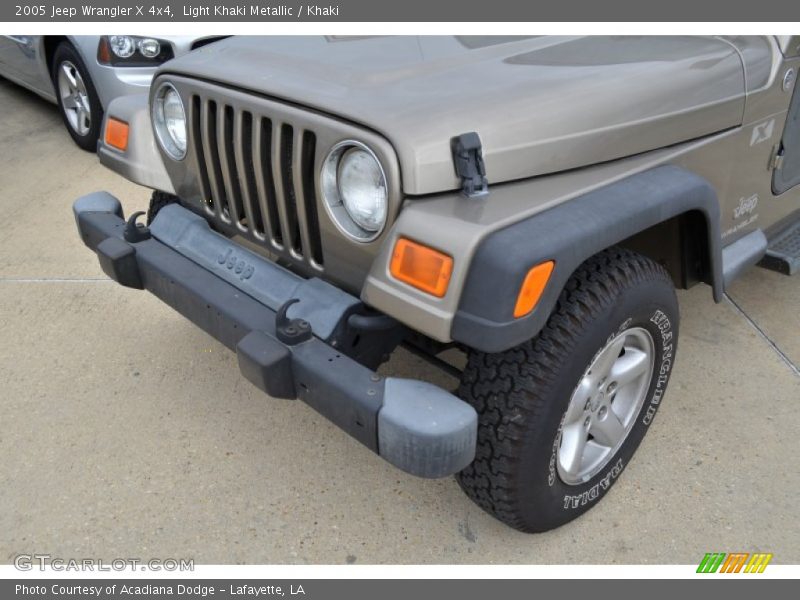 Light Khaki Metallic / Khaki 2005 Jeep Wrangler X 4x4