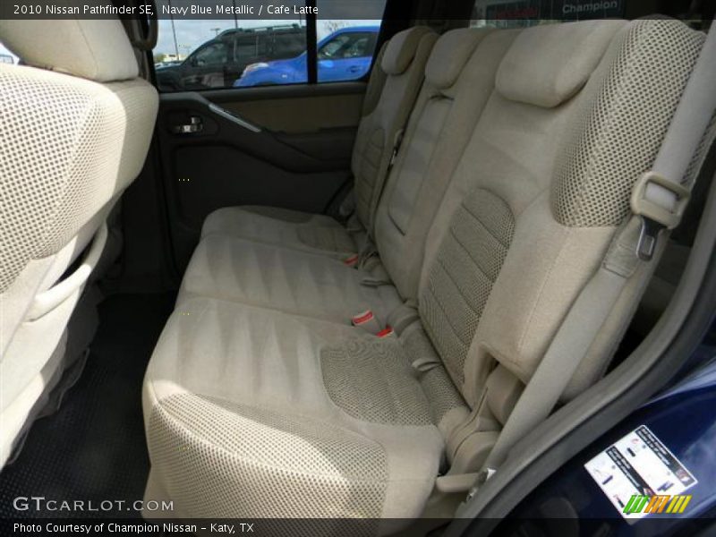 Navy Blue Metallic / Cafe Latte 2010 Nissan Pathfinder SE