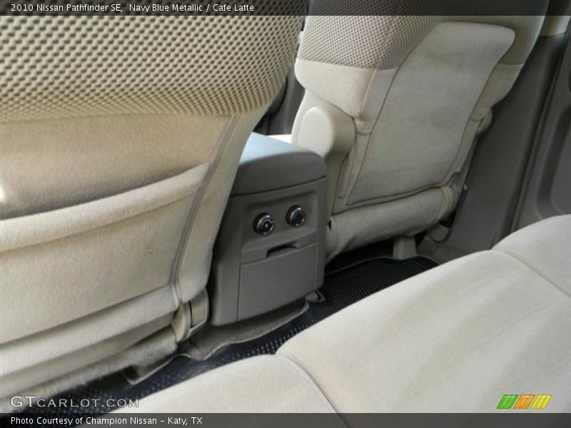 Navy Blue Metallic / Cafe Latte 2010 Nissan Pathfinder SE