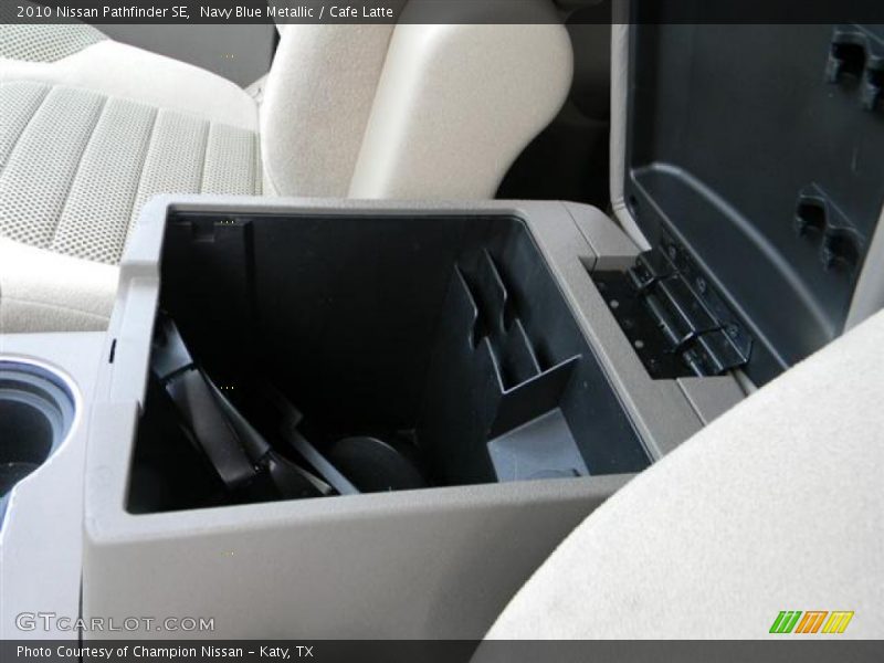 Navy Blue Metallic / Cafe Latte 2010 Nissan Pathfinder SE