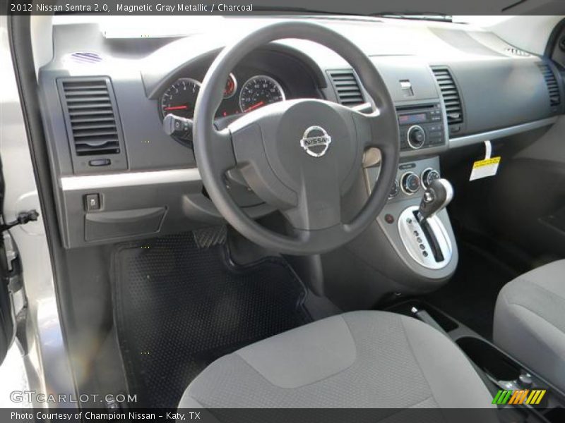 Magnetic Gray Metallic / Charcoal 2012 Nissan Sentra 2.0