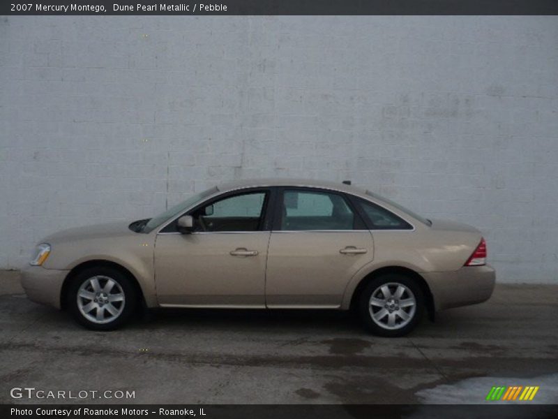 Dune Pearl Metallic / Pebble 2007 Mercury Montego