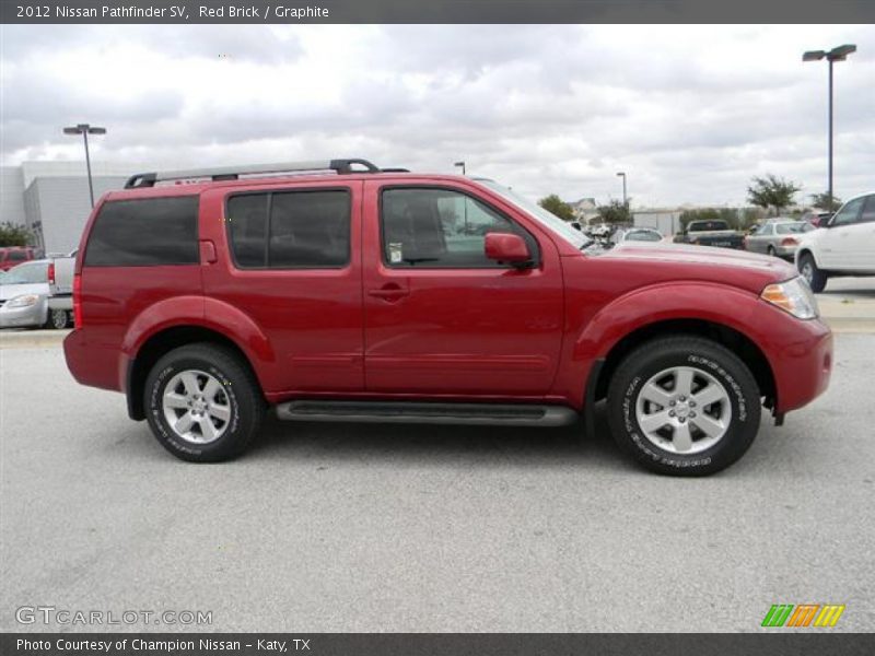 Red Brick / Graphite 2012 Nissan Pathfinder SV