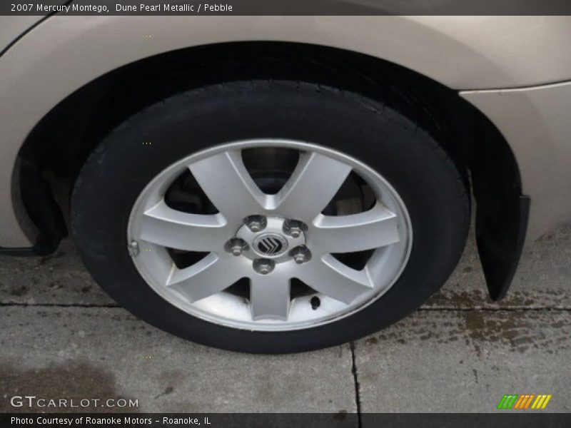 Dune Pearl Metallic / Pebble 2007 Mercury Montego
