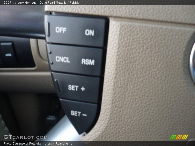 Dune Pearl Metallic / Pebble 2007 Mercury Montego