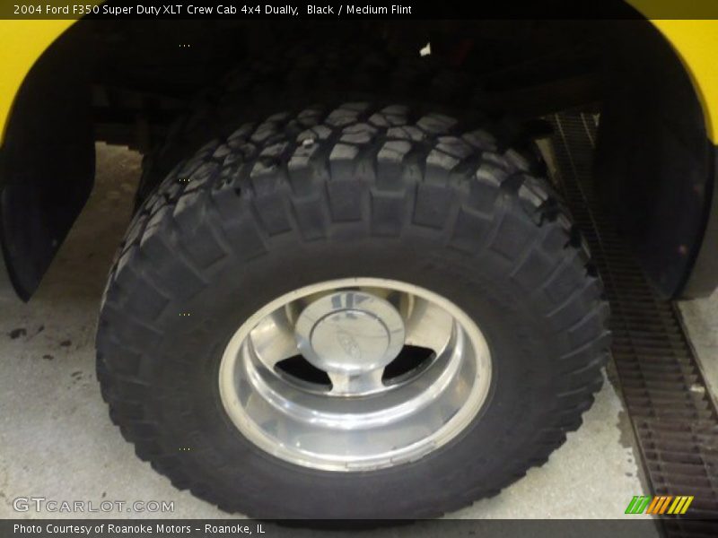 Black / Medium Flint 2004 Ford F350 Super Duty XLT Crew Cab 4x4 Dually