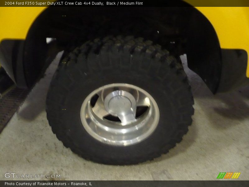 Black / Medium Flint 2004 Ford F350 Super Duty XLT Crew Cab 4x4 Dually