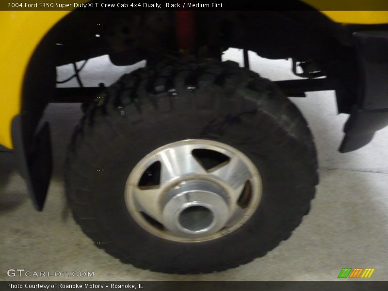 Black / Medium Flint 2004 Ford F350 Super Duty XLT Crew Cab 4x4 Dually