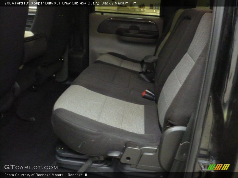 Black / Medium Flint 2004 Ford F350 Super Duty XLT Crew Cab 4x4 Dually