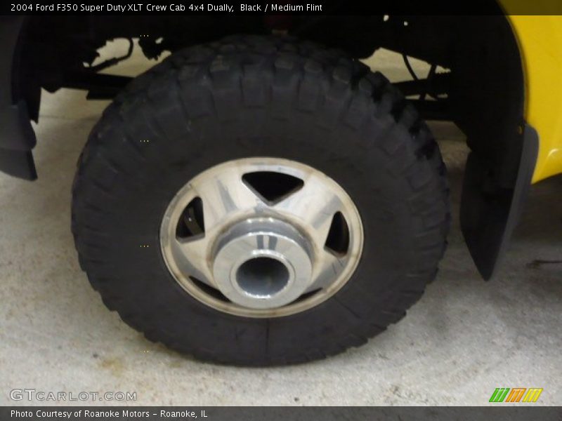 Black / Medium Flint 2004 Ford F350 Super Duty XLT Crew Cab 4x4 Dually
