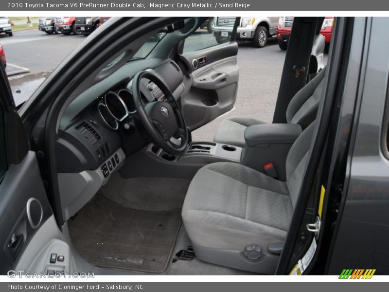  2010 Tacoma V6 PreRunner Double Cab Sand Beige Interior