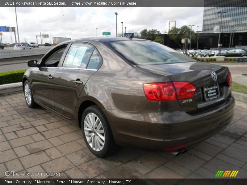 Toffee Brown Metallic / Cornsilk Beige 2011 Volkswagen Jetta SEL Sedan
