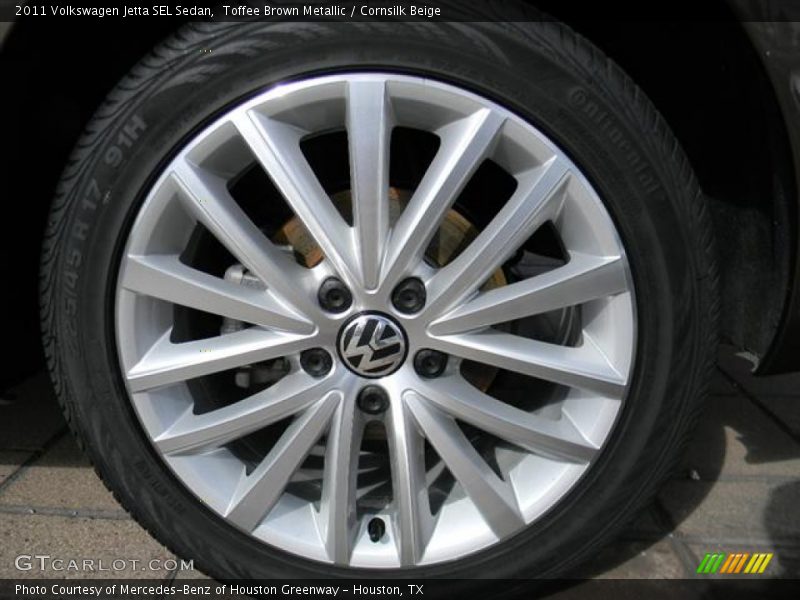 Toffee Brown Metallic / Cornsilk Beige 2011 Volkswagen Jetta SEL Sedan