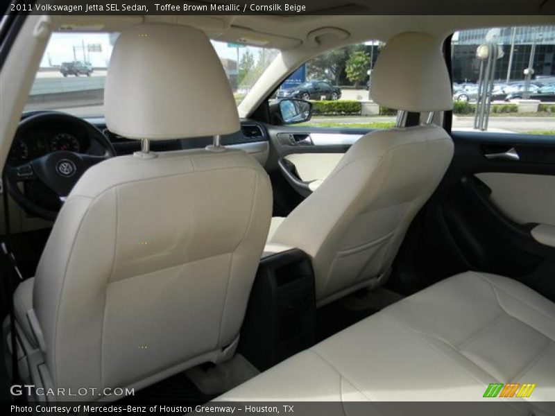 Toffee Brown Metallic / Cornsilk Beige 2011 Volkswagen Jetta SEL Sedan