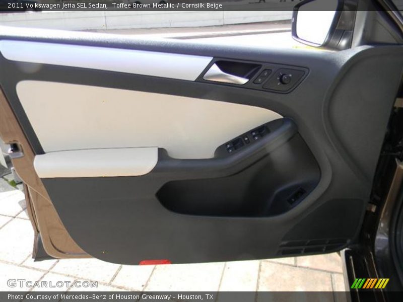 Toffee Brown Metallic / Cornsilk Beige 2011 Volkswagen Jetta SEL Sedan