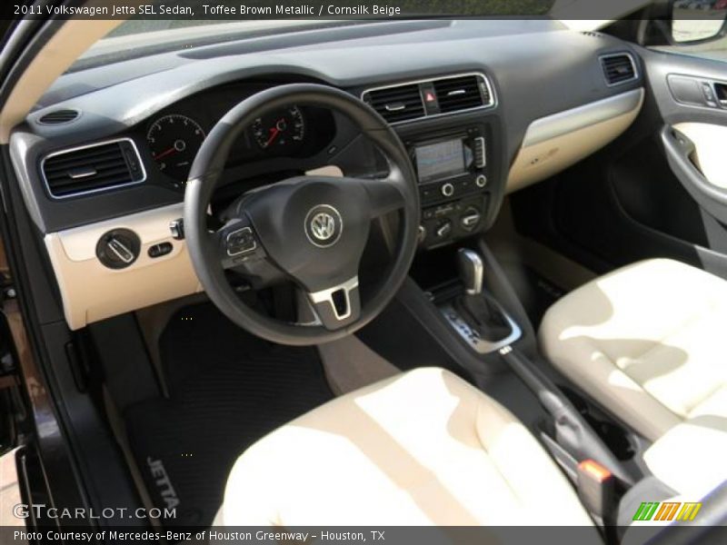 Toffee Brown Metallic / Cornsilk Beige 2011 Volkswagen Jetta SEL Sedan