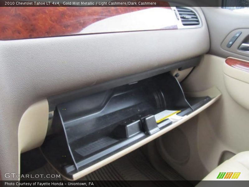 Gold Mist Metallic / Light Cashmere/Dark Cashmere 2010 Chevrolet Tahoe LT 4x4