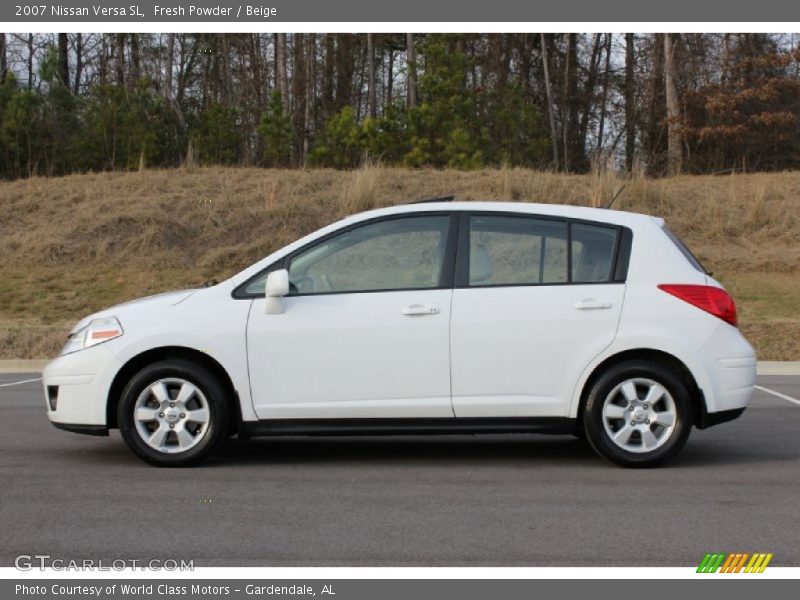  2007 Versa SL Fresh Powder